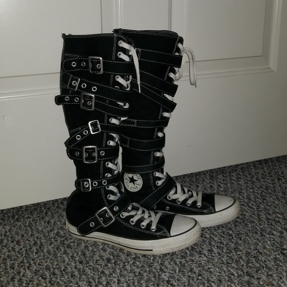 knee high sneakers mens